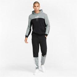 PUMA Ess+ Metallic Block Hoodie Herren PUMA black XXL