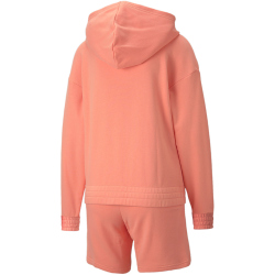 PUMA Loungewear Shorts Jogginganzug Damen peach pink M