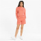 PUMA Loungewear Shorts Jogginganzug Damen peach pink M