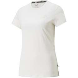 PUMA Ess+ Metallic Embroidery T-Shirt Damen no color XS