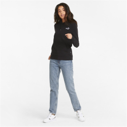 PUMA Ess+ Metallic Embroidery Hoodie Damen PUMA black XS