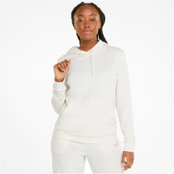 PUMA Ess+ Metallic Embroidery Hoodie Damen no color S