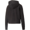PUMA Ess+ Metallic Cropped Hoodie Damen PUMA black L