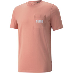 PUMA Modern Basics Pocket T-Shirt Herren rosette XL