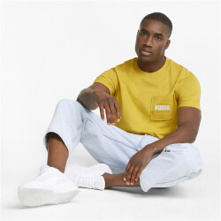 PUMA Modern Basics Pocket T-Shirt Herren bamboo L