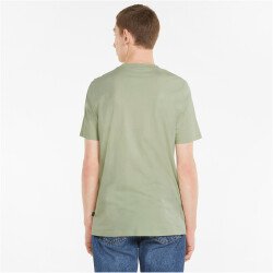 PUMA Modern Basics Pocket T-Shirt Herren spring moss M