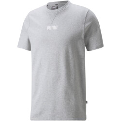 PUMA Modern Basics Terry T-Shirt Herren light gray heather M