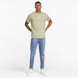 PUMA Modern Basics Terry T-Shirt Herren spring moss S