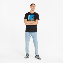 PUMA Photoprint T-Shirt Herren PUMA black L
