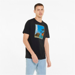 PUMA Photoprint T-Shirt Herren PUMA black L