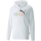 PUMA Ess+ Metallic Rainbow Hoodie Herren PUMA white L