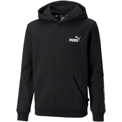PUMA Ess+ Metallic Tape Hoodie Jungen puma black 116