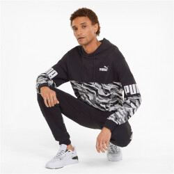PUMA Power Camo Hoodie Herren puma black S