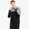 PUMA Ess+ Metallic Block Hoodie Herren puma black 4XL