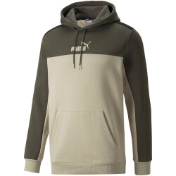 PUMA Ess+ Metallic Block Hoodie Herren putty L