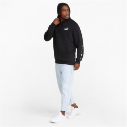 PUMA Ess+ Metallic Tape Hoodie Herren PUMA black M