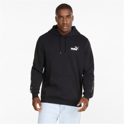 PUMA Ess+ Metallic Tape Hoodie Herren PUMA black L