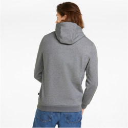 PUMA Ess+ Metallic Tape Hoodie Herren medium gray heather L