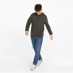 PUMA Ess+ Metallic Tape Hoodie Herren forest night S
