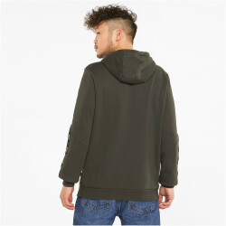 PUMA Ess+ Metallic Tape Hoodie Herren forest night S