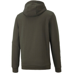 PUMA Ess+ Metallic Tape Hoodie Herren forest night S
