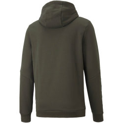 PUMA Ess+ Metallic Tape Hoodie Herren forest night XL