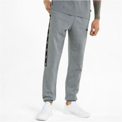 PUMA Ess+ Metallic Tape Jogginghose Herren medium gray heather 3XL