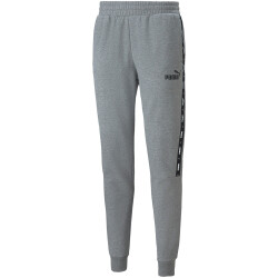 PUMA Ess+ Metallic Tape Jogginghose Herren medium gray...