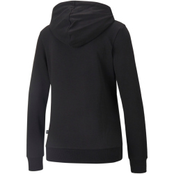 PUMA Ess+ Metallic Logo Hoodie Damen PUMA black/metallic silver S