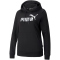 PUMA Ess+ Metallic Logo Hoodie Damen PUMA black/metallic silver S