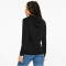 PUMA Ess+ Metallic Logo Hoodie Damen PUMA black/metallic silver XS