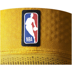 BAUERFEIND NBA Kompressions-Kniebandage Gelb, Los Angeles Lakers S