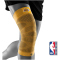 BAUERFEIND NBA Kompressions-Kniebandage Gelb, Los Angeles Lakers S