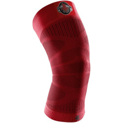 BAUERFEIND NBA Kompressions-Kniebandage Rot, Houston...