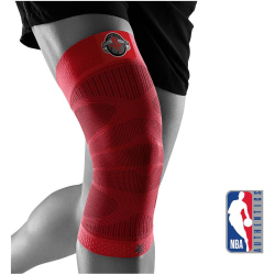 BAUERFEIND SPORTS NBA Kompressions-Kniebandage Rot,...