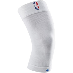 BAUERFEIND NBA Kompressions-Kniebandage Wei&szlig; S