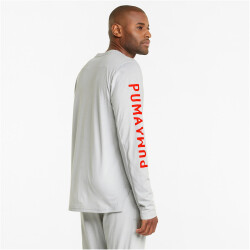 PUMA Train Logo langarm Trainingsshirt Herren