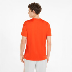 PUMA Train Graphic Trainingsshirt Herren cherry tomato M