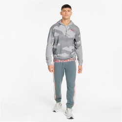 PUMA Train Allover-Print Trainingspullover Herren harbor...