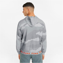 PUMA Train Allover-Print Trainingspullover Herren harbor mist M