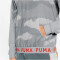 PUMA Train Allover-Print Trainingspullover Herren harbor mist M