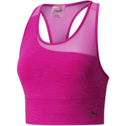 PUMA Mid Impact Flawless Sport-BH Damen deep orchid S