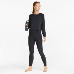 PUMA Studio Yl Mesh Inset HW 7/8-Leggings Damen PUMA black S