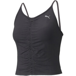 PUMA Studio Foundation Ruched Tanktop Damen puma black L