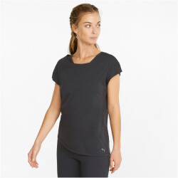 PUMA Studio Foundation Trainingsshirt Damen PUMA black L