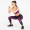 PUMA Train Allover-Print Eversculpt 3/4 Leggings Damen deep orchid L
