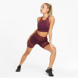 PUMA Formknit 5" kurze Leggings Damen grape wine XL