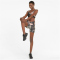 PUMA Low Impact Risktaker Sport-BH Damen puma black/trop print L