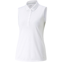 PUMA Gamer ärmelloses Golf Poloshirt Damen