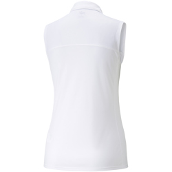 PUMA Gamer ärmelloses Golf Poloshirt Damen